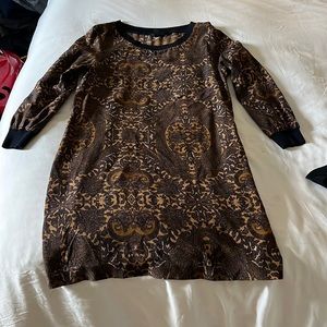 Club Monaco, Silk, mini Shift dress, size 4
